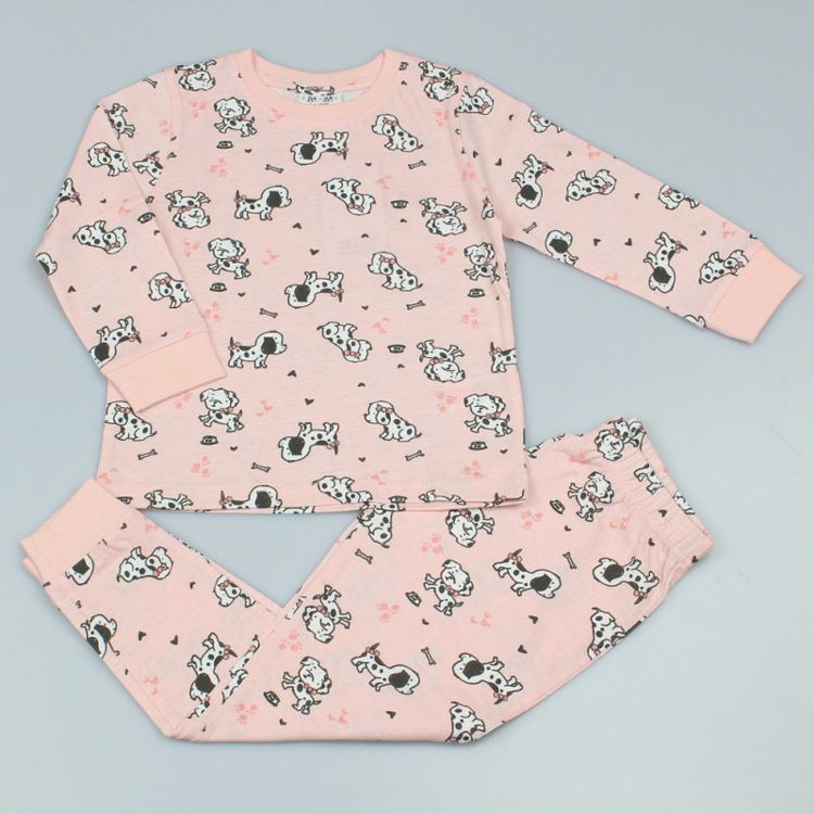 Picture of GF4160 GIRLS COTTON LONGSLEEVE PYJAMA